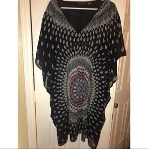 BOHO Batwing Dress